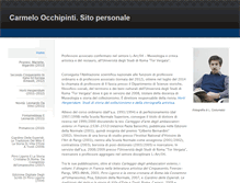 Tablet Screenshot of carmelo-occhipinti.com